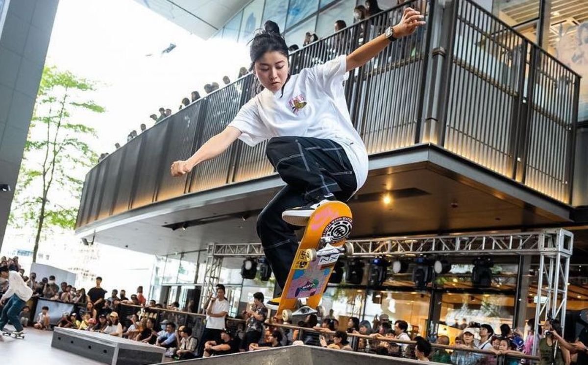 Vigor japonés en los Juegos Olímpicos de Skateboarding