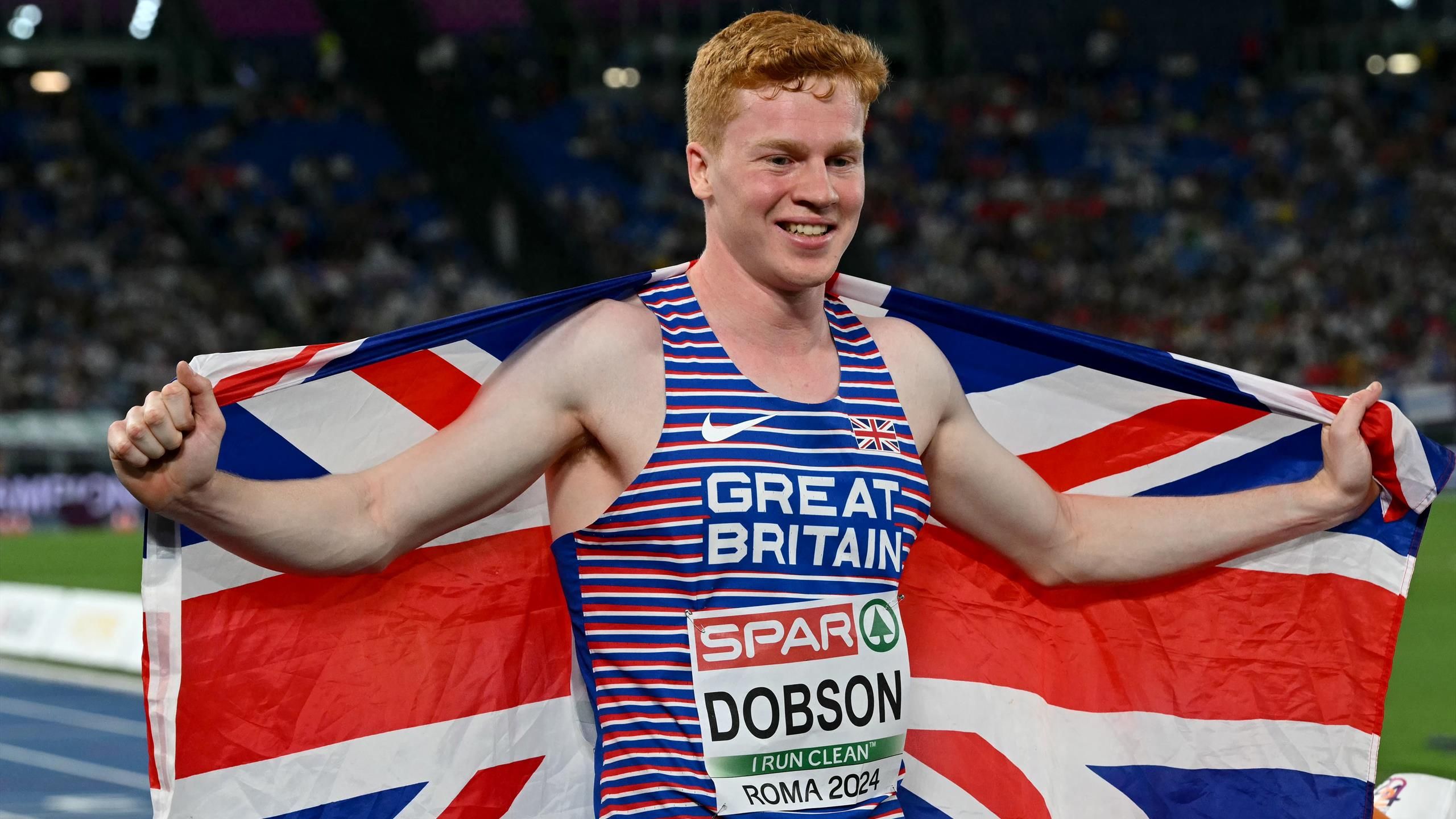 'Sobre la luna': Dobson se lleva la plata europea en los 400 metros, Caudery gana el bronce en salto con pértiga