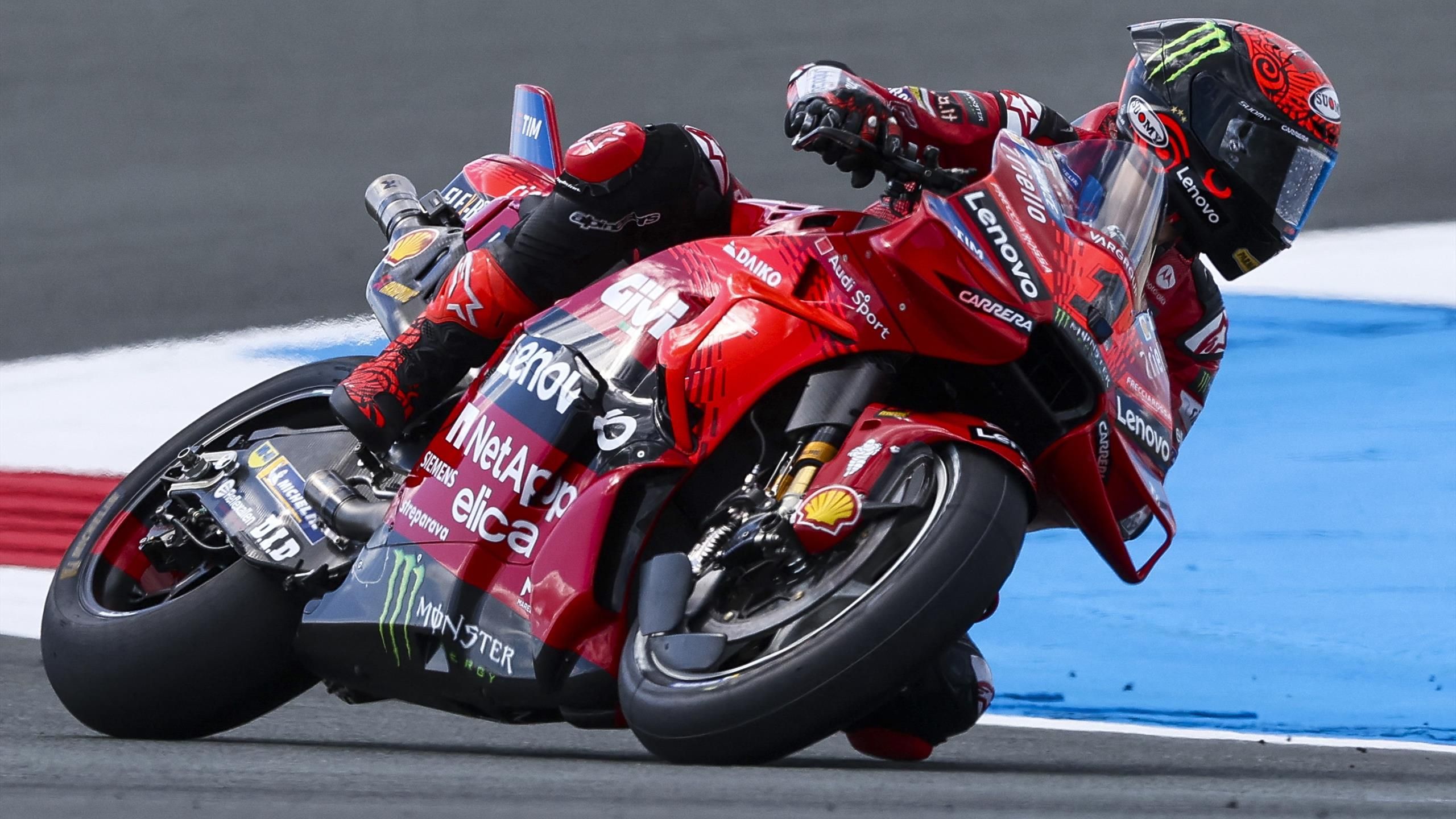 Bagnaia completa un fin de semana perfecto en Assen con una impresionante victoria