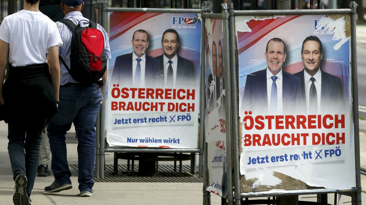 Austria: El FPÖ, de extrema derecha, se sitúa primero en la cima del partido, según muestran las encuestas a pie de urna