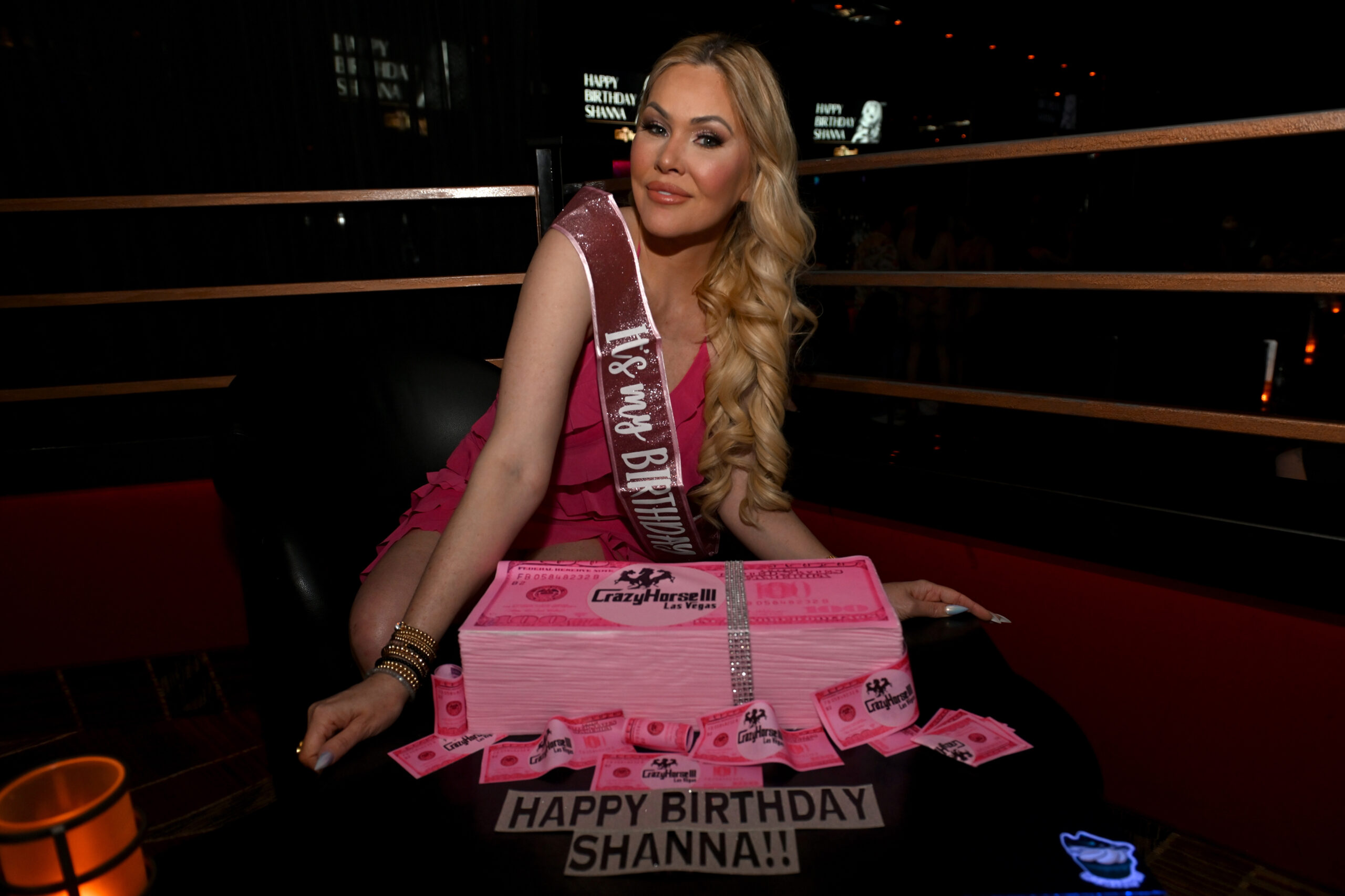 LAS VEGAS, NEVADA - MARCH 22: Shanna Moakler celebrates her birthday at Crazy Horse 3 on March 22, 2024 in Las Vegas, Nevada.  (Photo by Bryan Steffy/Getty Images for Crazy Horse 3)