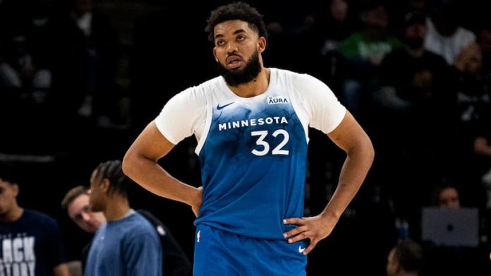 Karl Anthony Towns Timberwolves pic