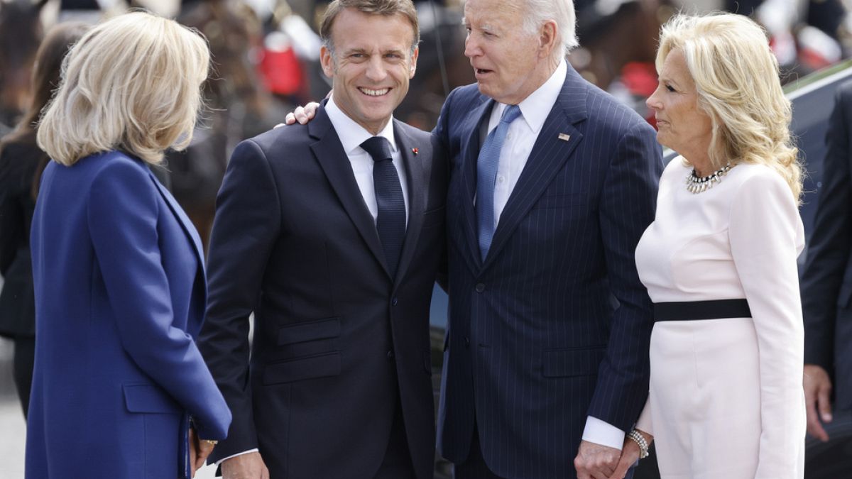 Ucrania domina la visita de Estado del presidente Biden a Francia