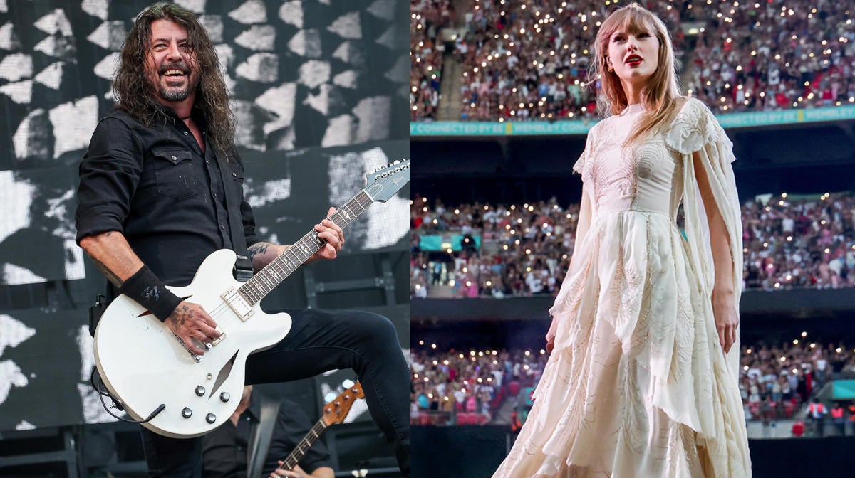 Dave Grohl bromea sobre la gira Eras de Taylor Swift diciendo que Foo Fighters 'en realidad tocan en vivo'