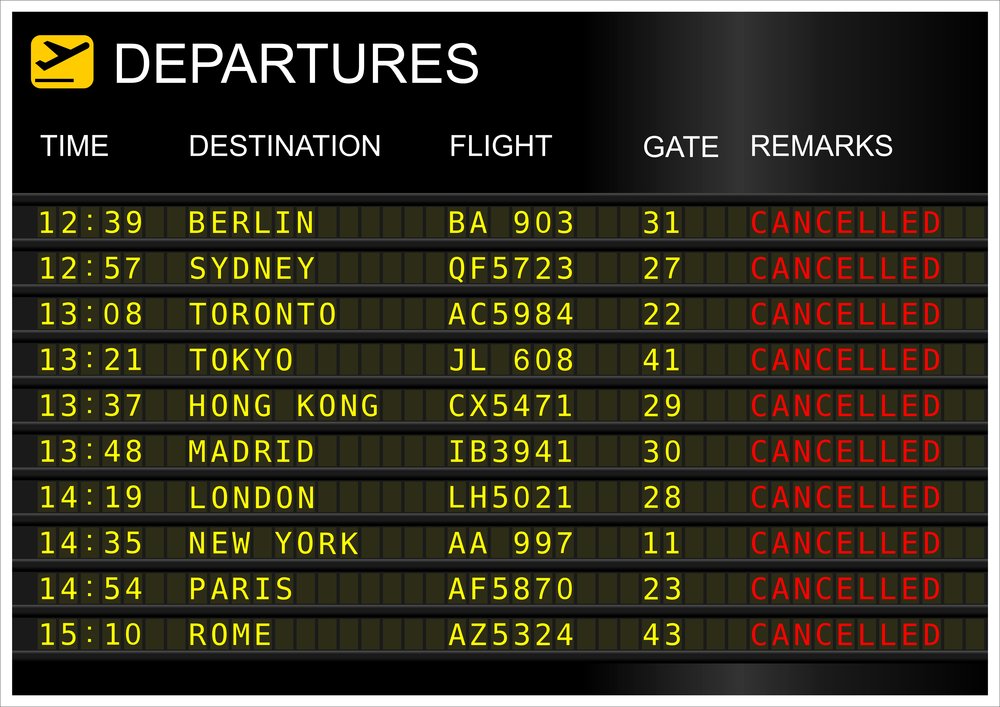 Pasajeros varados en aeropuertos tras crisis tecnológica mundial