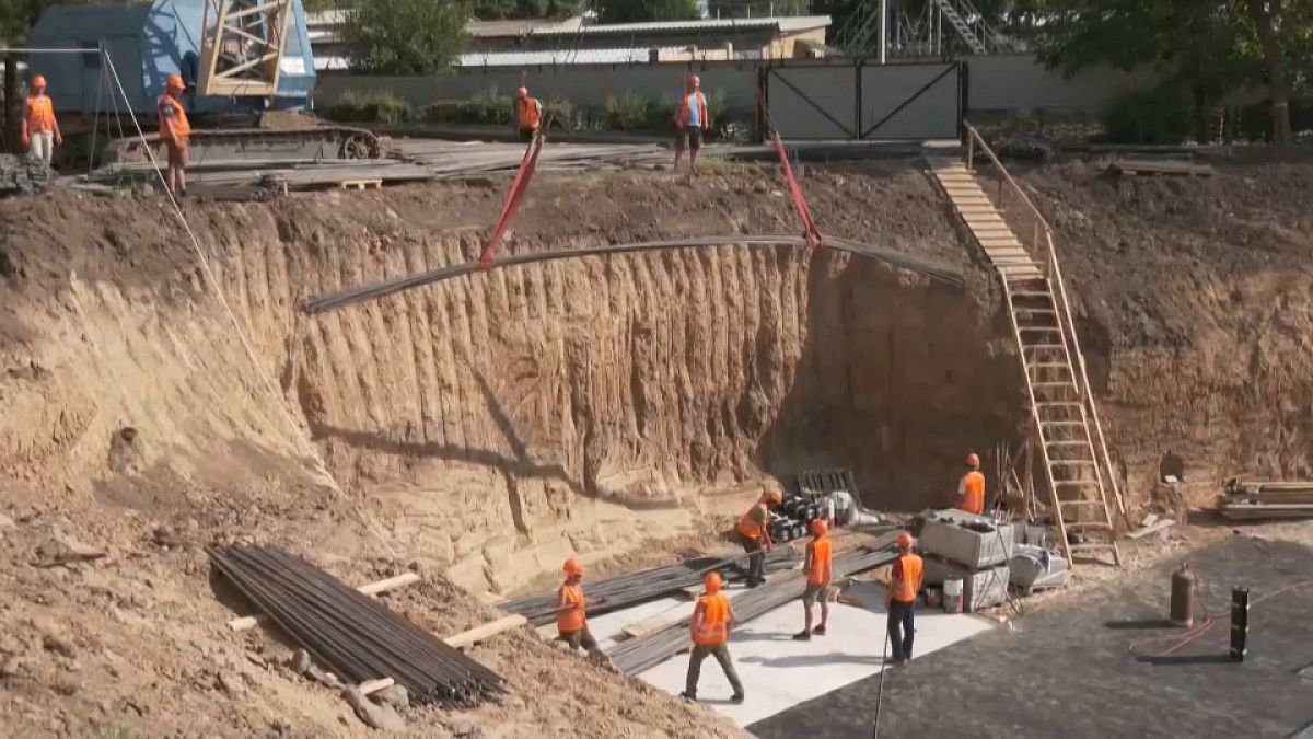 Comienza la construcción de la primera escuela subterránea en la ciudad ucraniana de Zaporizhia