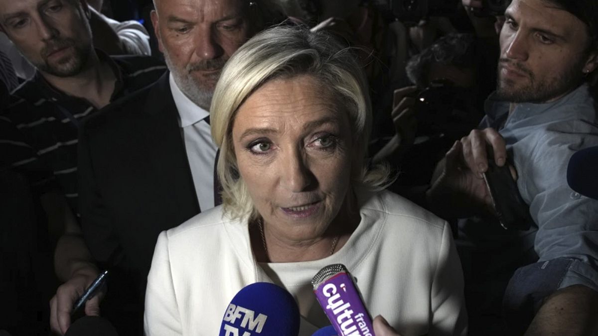 Marine Le Pen, de Agrupación Nacional, investigada por financiación ilícita de la campaña electoral de 2022