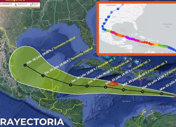 ¿Otro Huracán Gilberto?...  ciclón Beryl despertó para México los recuerdos del devastador meteoro que tocó tierra en dos ocasiones en 1988