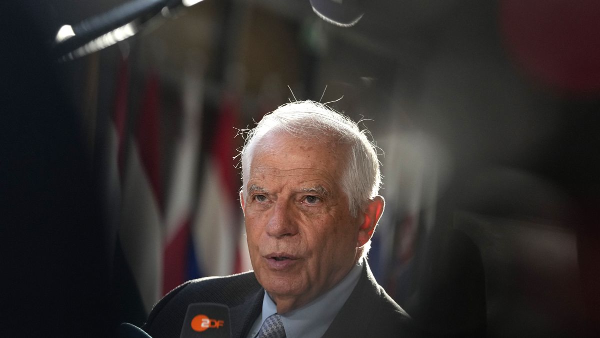 Borrell dice que la UE debería considerar sanciones a los ministros israelíes por sus comentarios sobre la guerra en Gaza