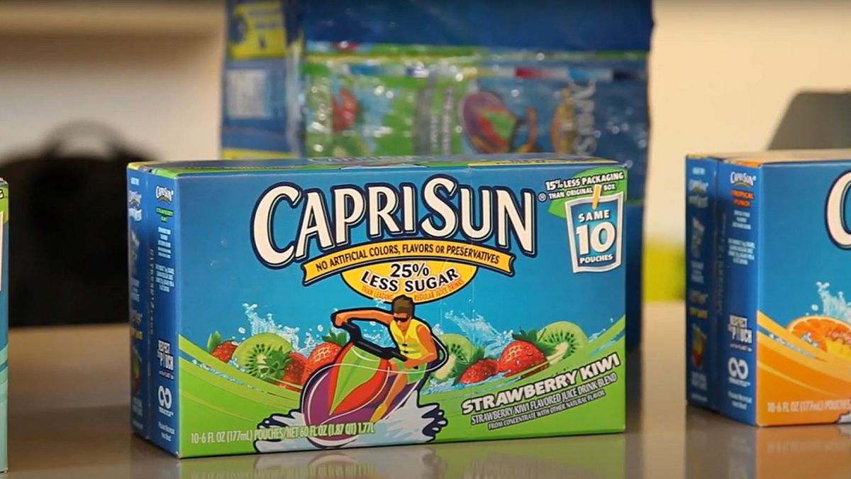 Capri Sun planea el regreso del plástico, ya que el papel es la gota que colma el vaso de las bolsas de jugo