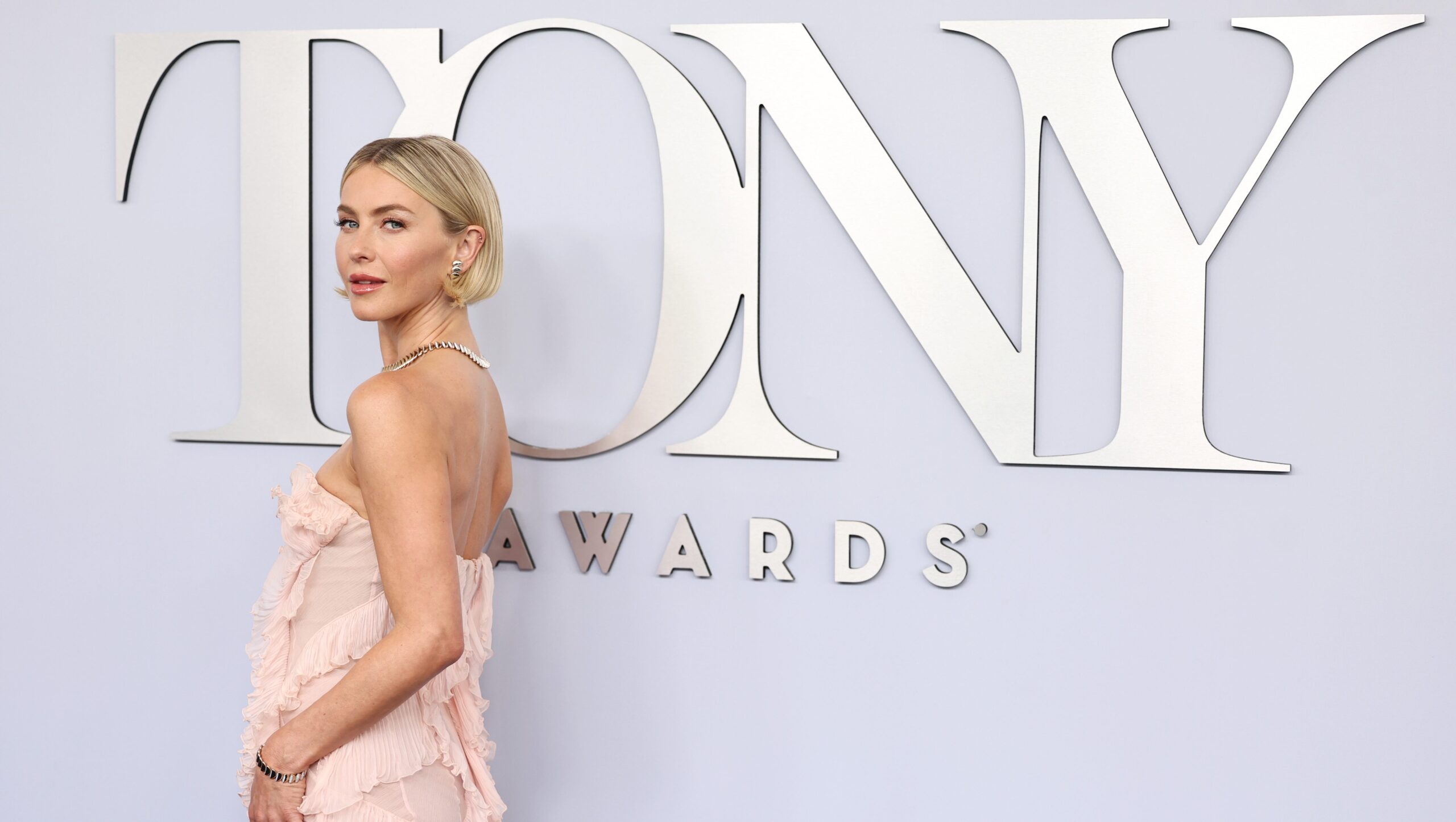 NEW YORK, NEW YORK - JUNE 16: Julianne Hough attends the 77th Annual Tony Awards at David H. Koch Theater at Lincoln Center on June 16, 2024 in New York City. (Photo by Jamie McCarthy/WireImage)