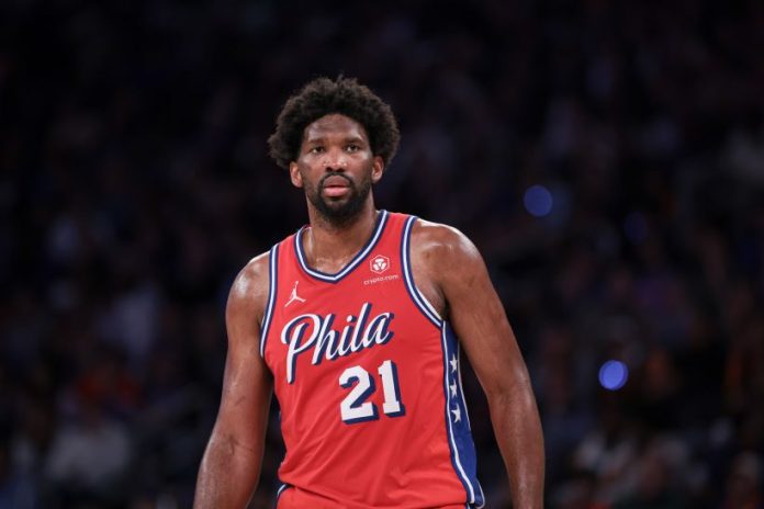 Joel Embiid 76ers pic