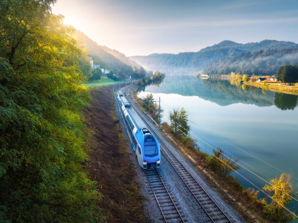 Viajes en tren sin dejar huella