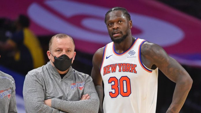 El entrenador de los Knicks, Tom Thibodeau, dice que Julius Randle se “adaptará” al nuevo desafío cuando regrese de su lesión