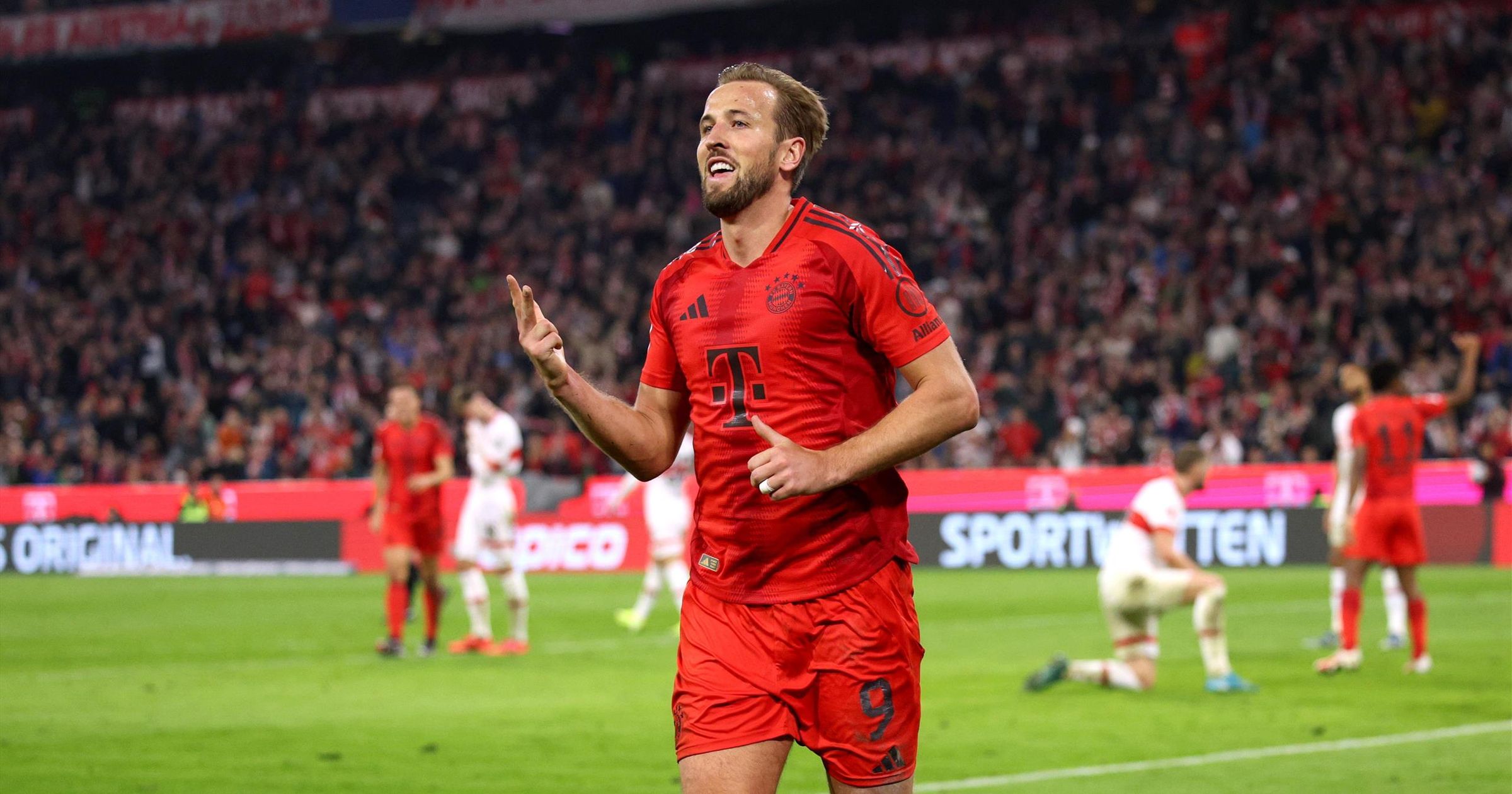 El hat-trick de Kane da al Bayern la victoria sobre el Stuttgart