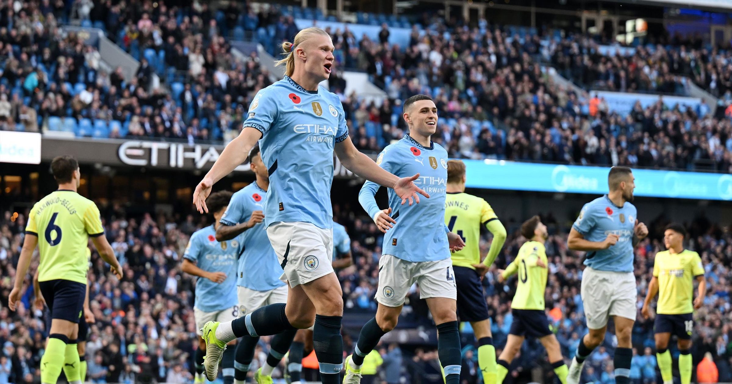 Haaland despide al Man City para una tensa victoria contra Southampton