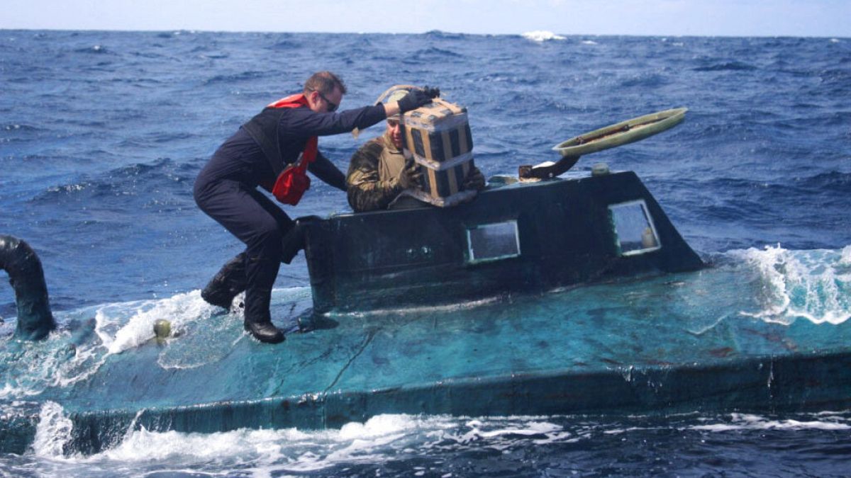 Armada de Colombia descubre 'narcosubmarino' en nueva ruta de narcotráfico hacia Australia