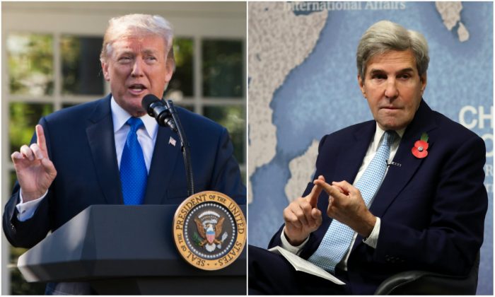 John Kerry dice que la “imprevisibilidad” de Trump es una virtud en las negociaciones