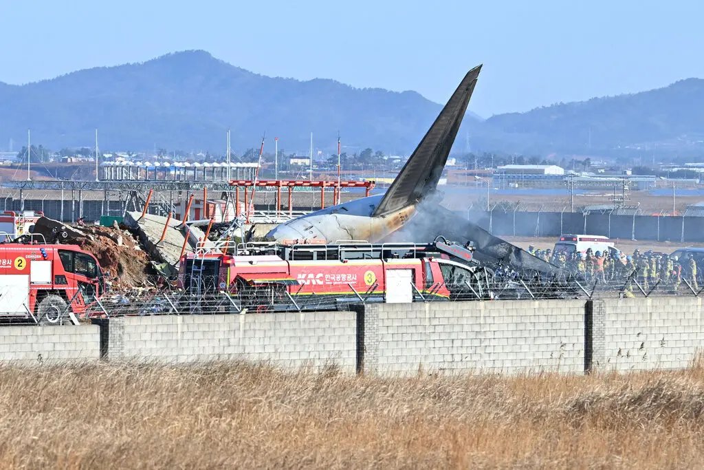 Desastre del avión de pasajeros de Corea del Sur