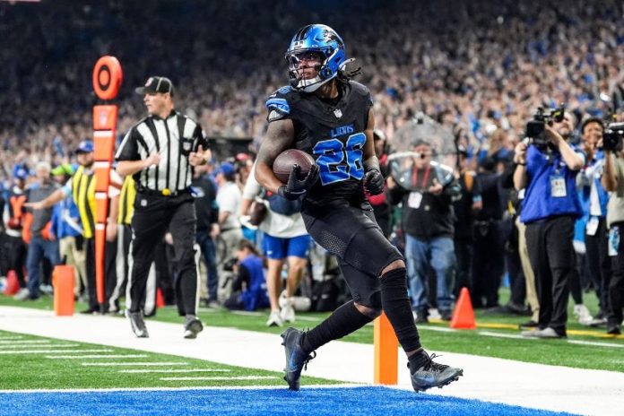 Detroit Lions: Jahmyr Gibbs lideró la NFL en 2024 con 20 touchdowns totales